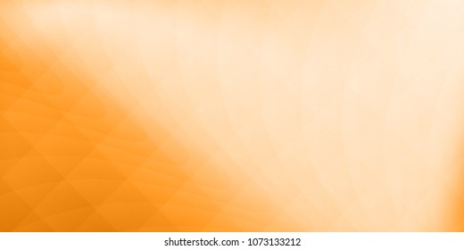Abstract polygonal design orange gradient background Vector illustration.