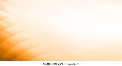 Abstract polygonal design orange gradient background Vector.