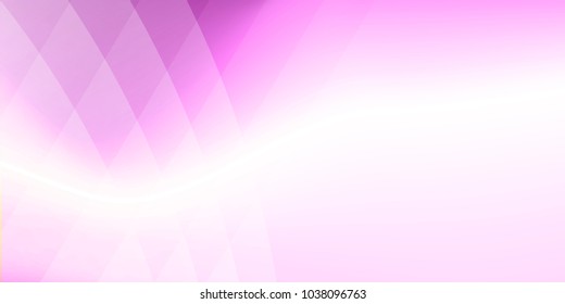 Abstract polygonal design Purple background vector illustration.