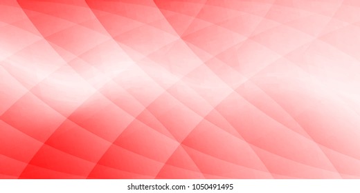 Abstract polygonal design, red background Vector illustration.