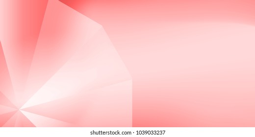 Abstract polygonal design red gradient background decoration website Vector illustration.