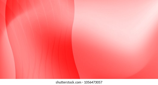 Abstract polygonal design red gradient background vector.