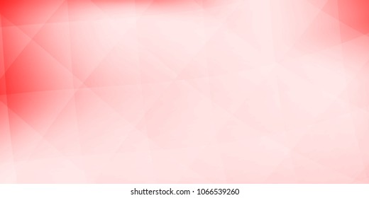 Abstract polygonal design red gradient background Vector for text messages.