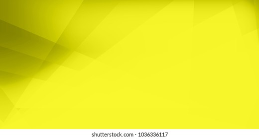Abstract polygonal design yellow background decoration website Vector illustration.
