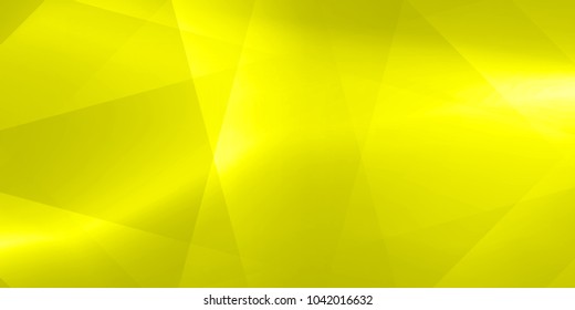 Abstract polygonal design yellow background decoration website Vector illustration.