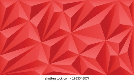Abstract Polygonal Facets  Background, 3d Polygonal Seamless Pattern  Background, 3d Wallpaper, Graphic Design Background, 3d Geometric Background. facet Shapes