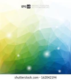Abstract polygonal geometric background 