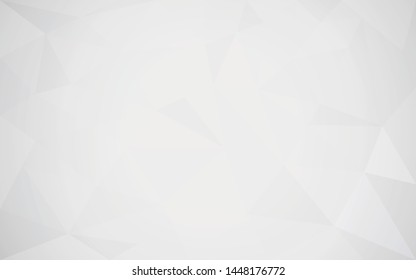 abstract polygonal geometric background design with gray color, gray background 