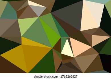 Abstrakter, polygonaler, geometrischer Hintergrund aus Dreiecken.