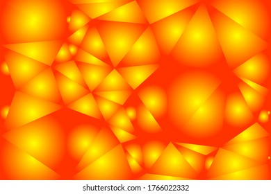 Abstract polygonal geometric background made of triangles.