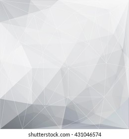 Abstract polygonal geometric background made of triangles.