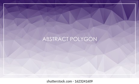 Abstract Polygonal Geometric Triangle Background, Low poly geometric background, illustration vector graphic design