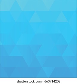 Abstract Polygonal Geometric Triangle blue Background vector illustration.