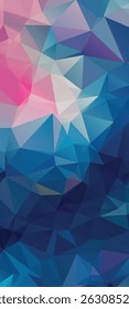 Abstract Polygonal Geometric Triangle Pattern Background