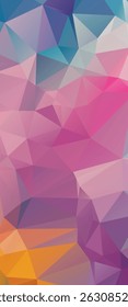 Abstract Polygonal Geometric Triangle Pattern Background