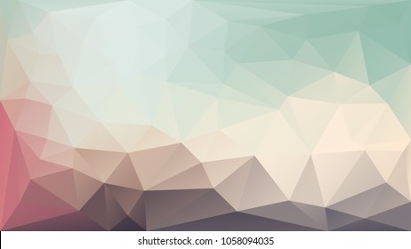 Abstract polygonal gradient colorful background. Geometric  art for artistic concept works, cover designs.