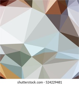 Abstract polygonal gray-beige vector illustration of triangles. Creative background with geometric design in the style of origami