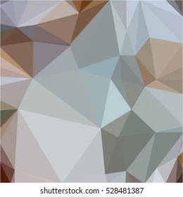 Abstract polygonal gray-beige vector illustration of triangles. Creative background with geometric design in the style of origami