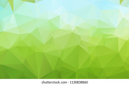 Abstract polygonal illustration, which consist of triangles. Triangular design for your business. Geometric background 