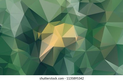 Abstract polygonal illustration, which consist of triangles. Triangular design for your business. Geometric background 