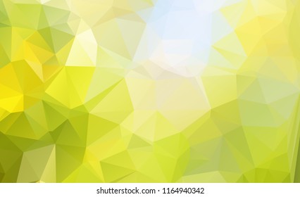 Abstract polygonal illustration, which consist of triangles. Triangular design for your business. Geometric background 