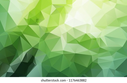 Abstract polygonal illustration, which consist of triangles. Triangular design for your business. Geometric background 