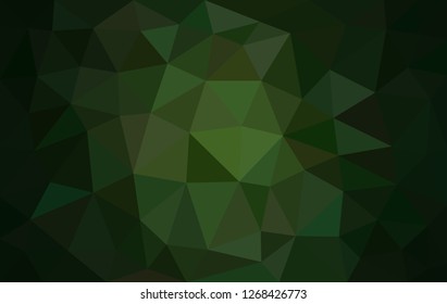 Abstract polygonal illustration, which consist of triangles. Triangular design for your business. Geometric background
