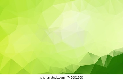 Abstract polygonal illustration, which consist of triangles. Triangular design for your business. Geometric background 