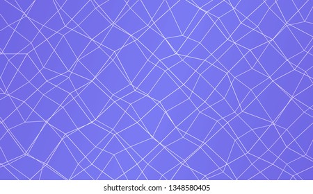 Abstract polygonal mesh template. Decorative design for your idea. Vector illustration. Creative gradient color