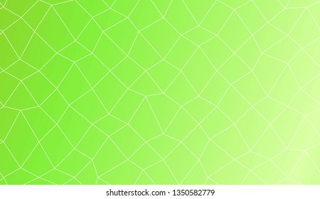 Abstract polygonal mesh template. Decorative design for your idea. Vector illustration. Creative gradient color
