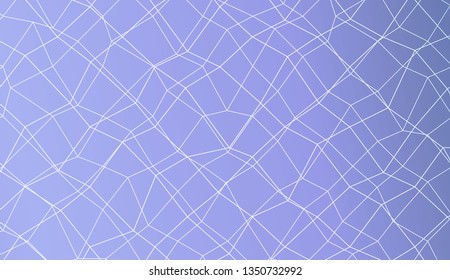 Abstract polygonal mesh template. Decorative design for your idea. Vector illustration. Creative gradient color