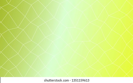 Abstract polygonal mesh template. Decorative design for your idea. Vector illustration. Creative gradient color