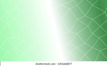 Abstract polygonal mesh template. Decorative design for your idea. Vector illustration. Creative gradient color