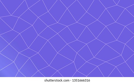 Abstract polygonal mesh template. Decorative design for your idea. Vector illustration. Creative gradient color