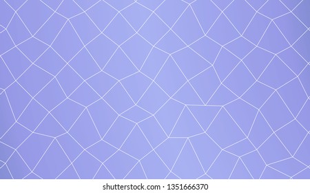 Abstract polygonal mesh template. Decorative design for your idea. Vector illustration. Creative gradient color