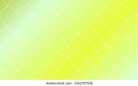 Abstract polygonal mesh template. Decorative design for your idea. Vector illustration. Creative gradient color