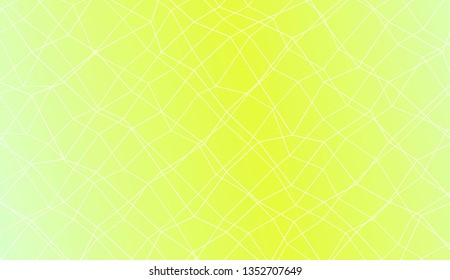 Abstract polygonal mesh template. Decorative design for your idea. Vector illustration. Creative gradient color