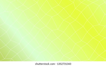 Abstract polygonal mesh template. Decorative design for your idea. Vector illustration. Creative gradient color