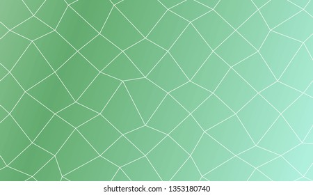 Abstract polygonal mesh template. Decorative design for your idea. Vector illustration. Creative gradient color