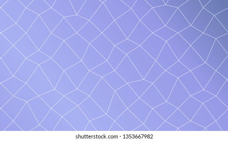 Abstract polygonal mesh template. Decorative design for your idea. Vector illustration. Creative gradient color