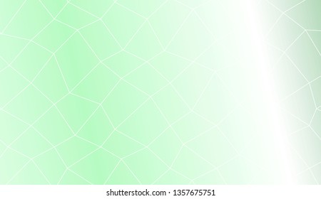 Abstract polygonal mesh template. Decorative design for your idea. Vector illustration. Creative gradient color