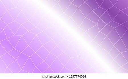 Abstract polygonal mesh template. Decorative design for your idea. Vector illustration. Creative gradient color