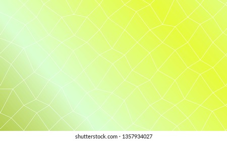 Abstract polygonal mesh template. Decorative design for your idea. Vector illustration. Creative gradient color