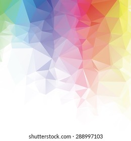 Abstract Polygonal Mosaic Background