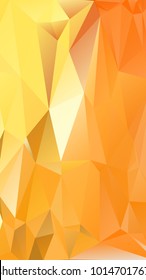 Abstract polygonal mosaic background consisting of triangles of different sizes and colors. Vector illustration in low poly style. Modern geometrical backdrop. Crumpled colorful surface