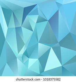 Abstract polygonal mosaic background consisting of triangles of different sizes and colors. Vector illustration in low poly style. Modern geometrical backdrop. Crumpled colorful surface