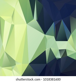 Abstract polygonal mosaic background consisting of triangles of different sizes and colors. Vector illustration in low poly style. Modern geometrical backdrop. Crumpled colorful surface
