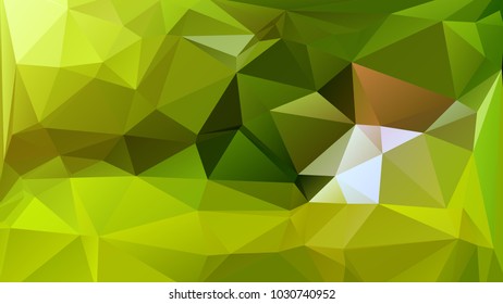 Abstract polygonal mosaic background consisting of triangles of different sizes and colors. Vector illustration in low poly style. Modern geometrical backdrop. Crumpled colorful surface