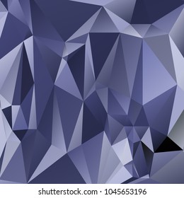 Abstract polygonal mosaic background consisting of triangles of different sizes and colors. Vector illustration in low poly style. Creative geometrical wallpaper. Crumpled surface