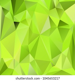 Abstract polygonal mosaic background consisting of triangles of different sizes and colors. Vector illustration in low poly style. Creative geometrical wallpaper. Crumpled surface